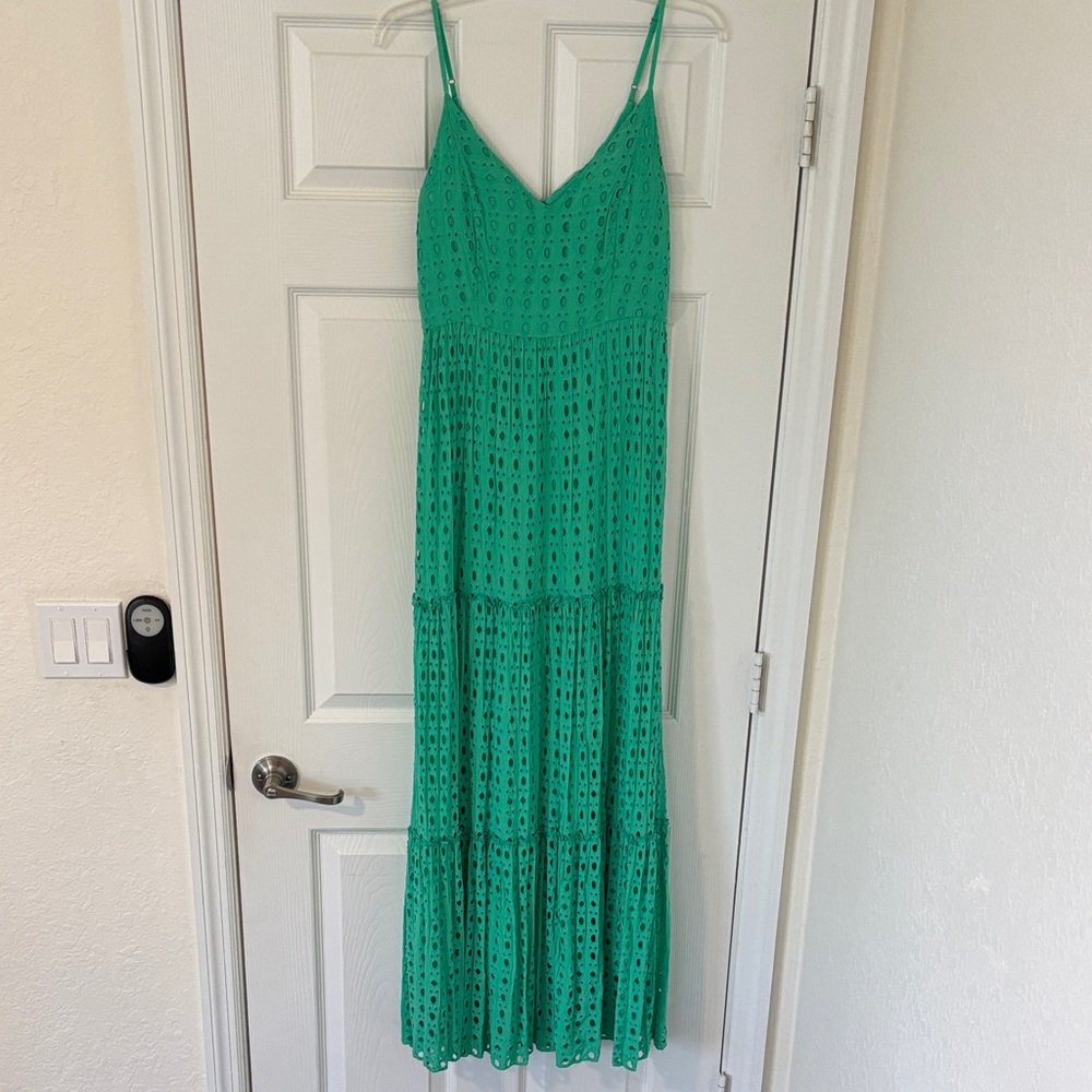 Lilly Pulitzer Vibrant Green Maxi Dress